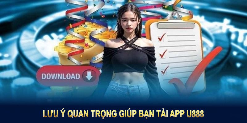 Những lưu ý quan trọng giúp bạn tải app U888 và không gặp lỗi