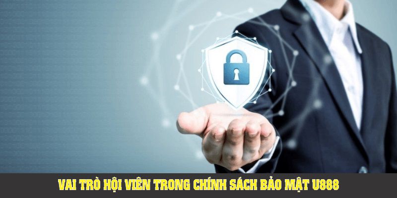 Vai trò hội viên trong chính sách bảo mật U888 thực hiện đầy đủ